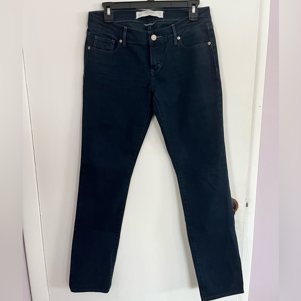 Abercrombie & Fitch Erin dark wash skinny jean